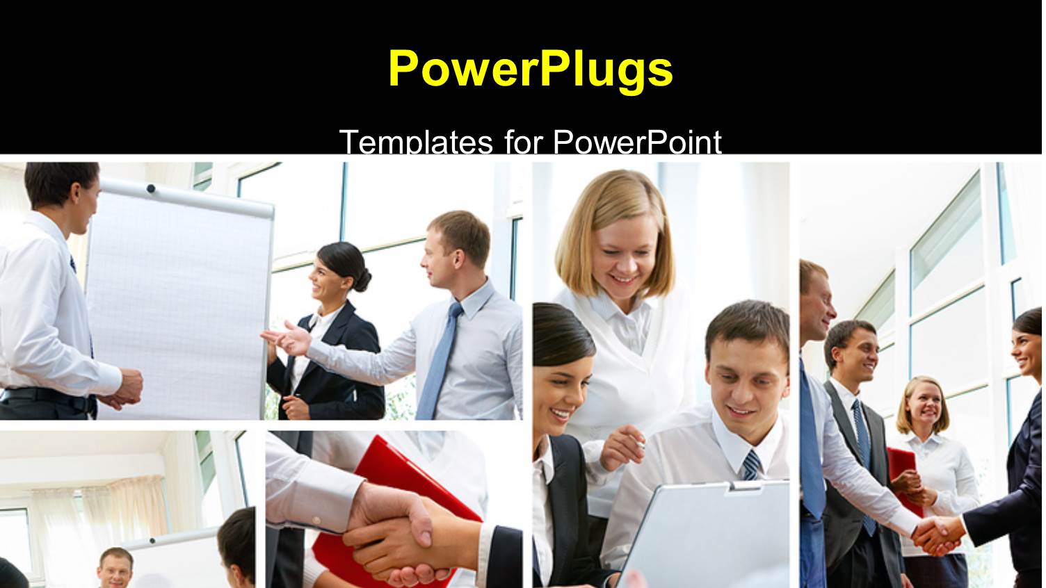 Collage of Various Business Scenarios Showing People in Discussions