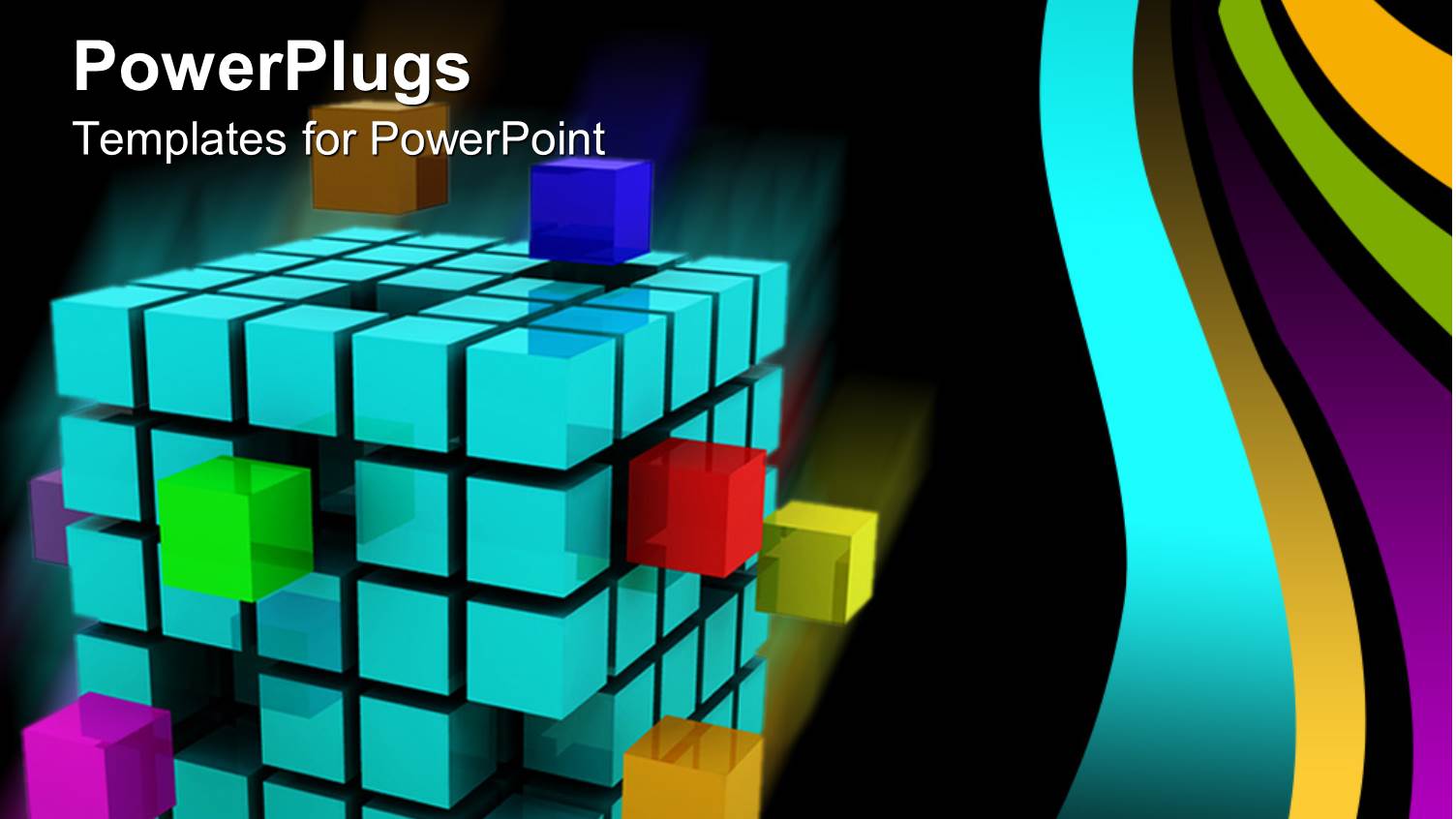 a Collection of Boxes of Blue Color Along with Few Boxes of Different Colors