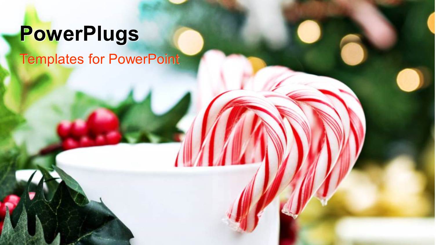 a Collection of Candy Canes in a Marble Storage