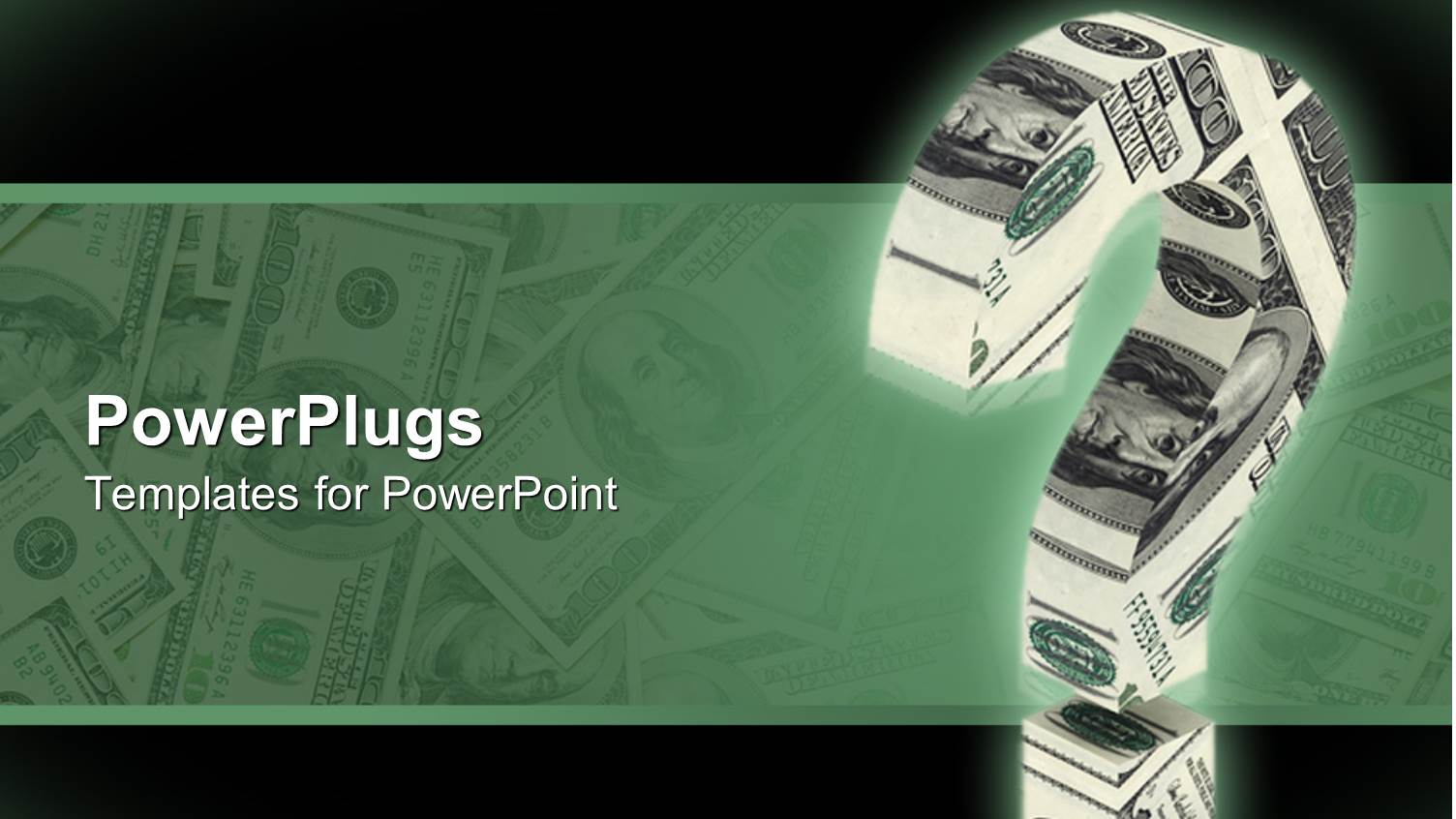 a Collection of Currency Notes Making a Question Sign