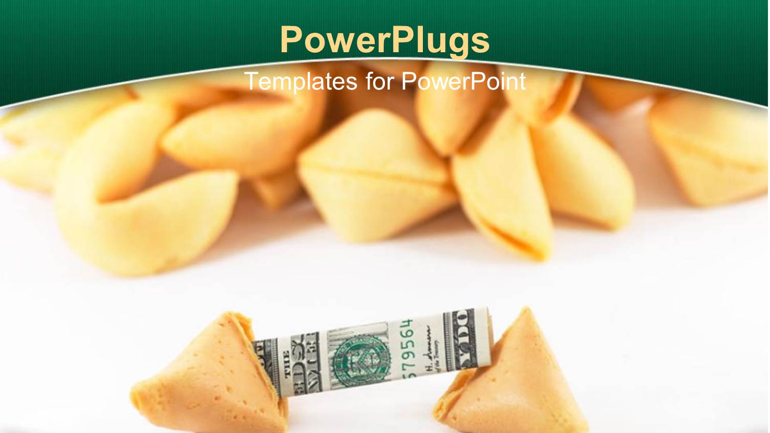 a Collection of Fortune Cookie with Dollar Note