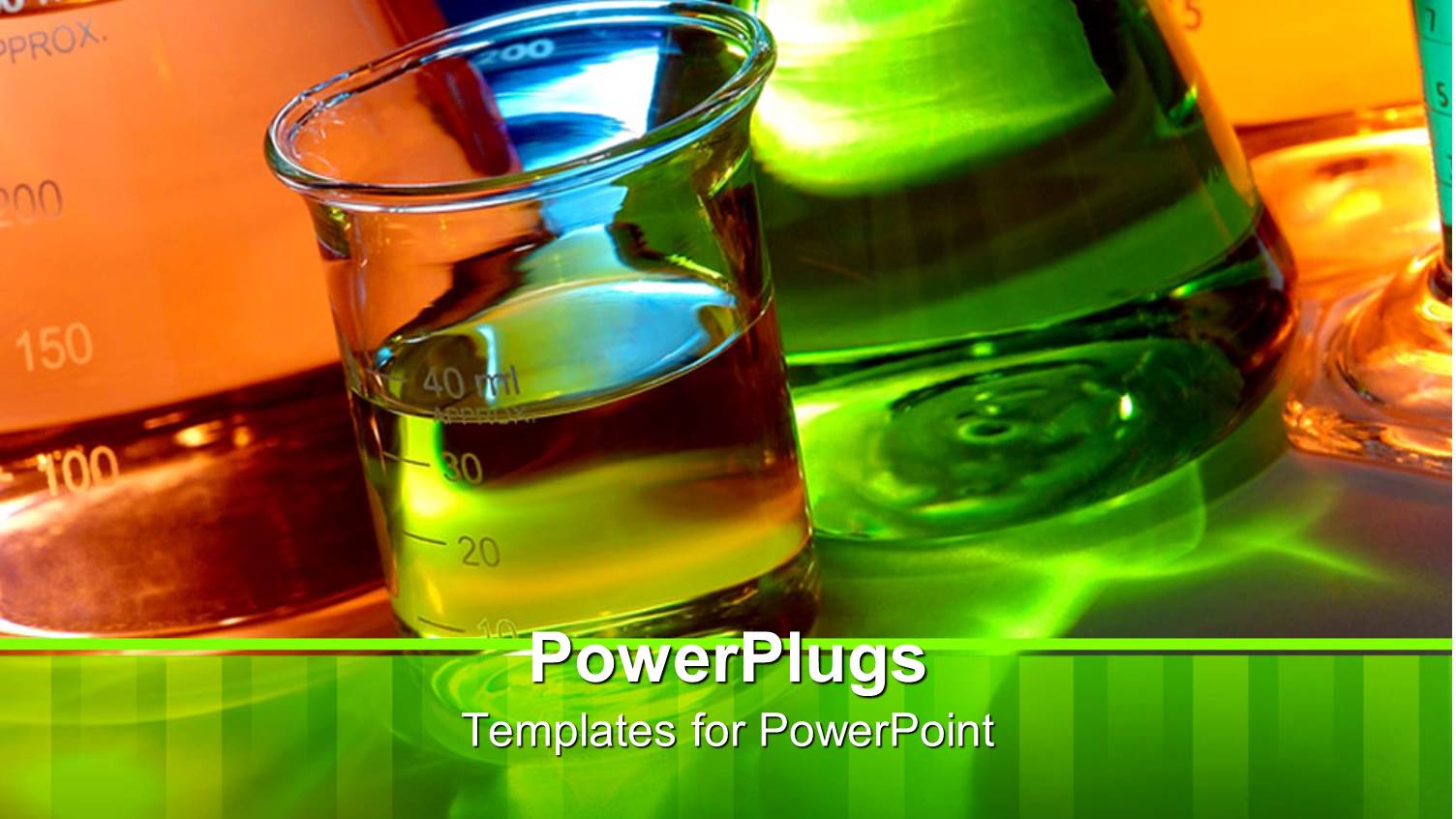 a Collection of Various Chemicals with Place for Text