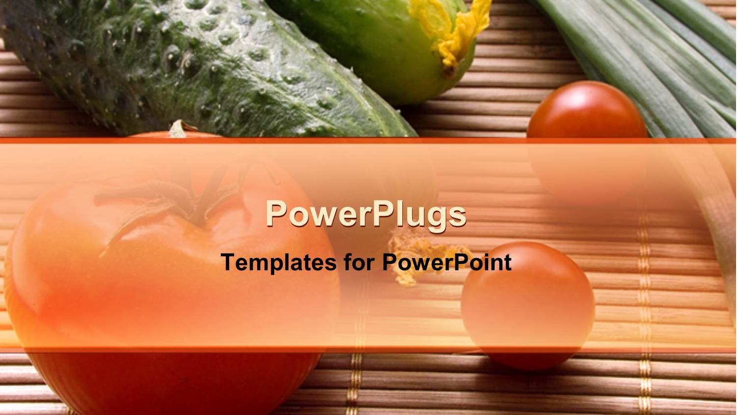 a Collection of Vegetables with Place for Text