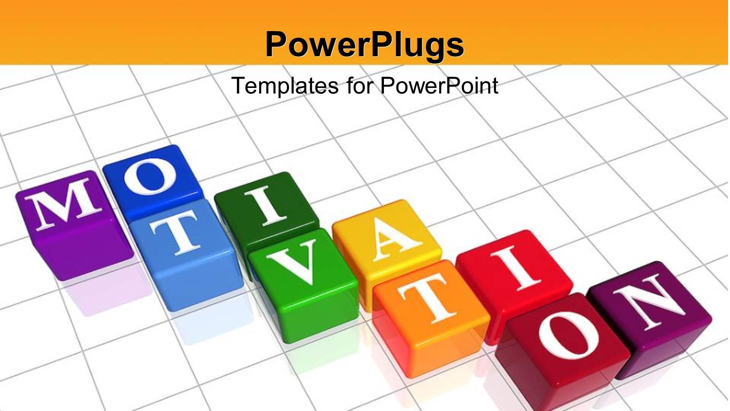 Color Boxes Over White Background with Text - Motivation