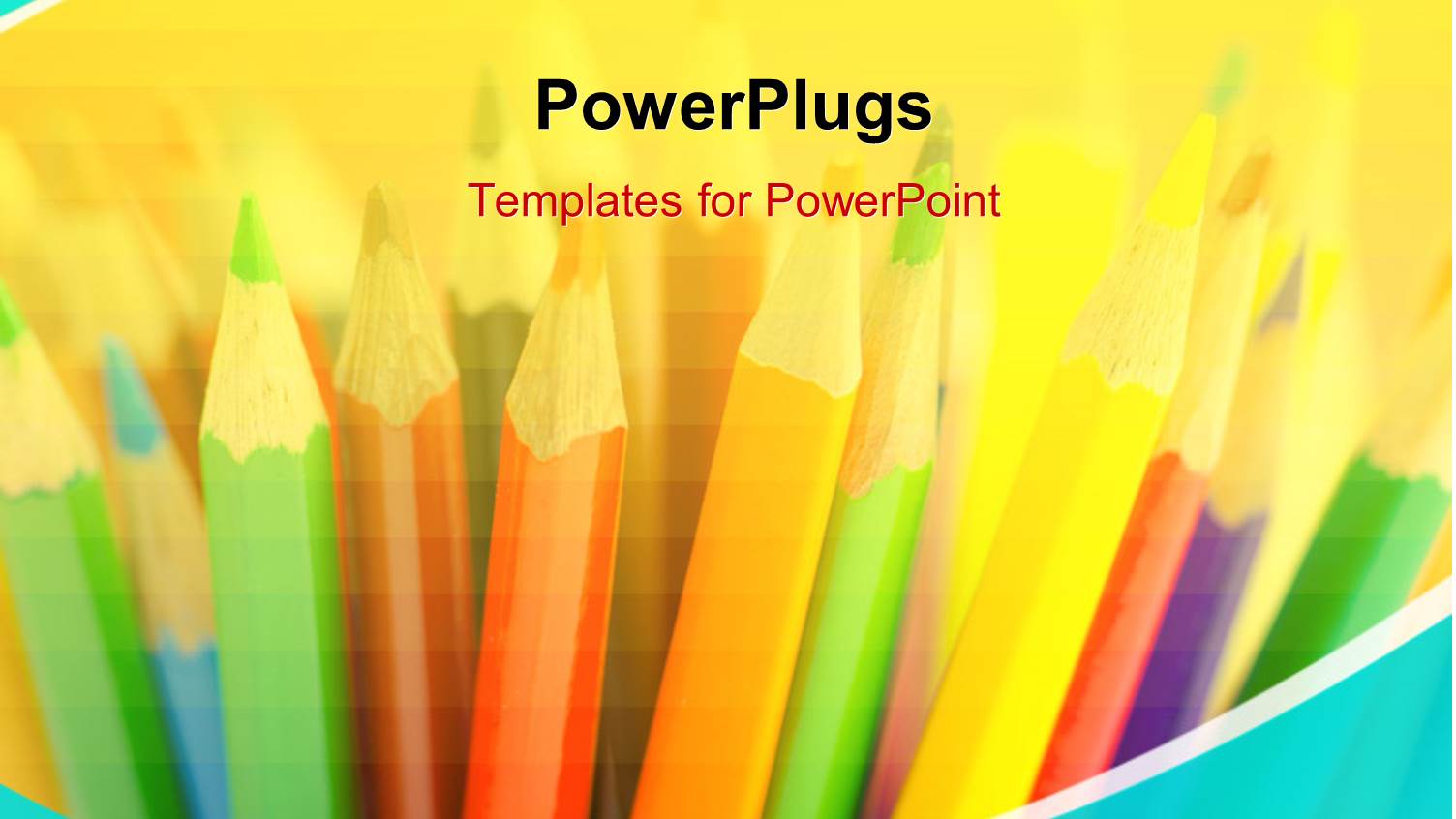 Color Pencils in Creativity Concept