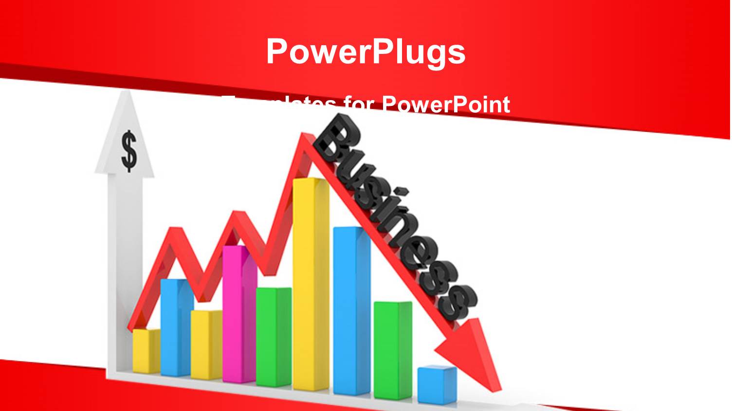 Colored Bar Chart Showing Increase and Decrease in Profit