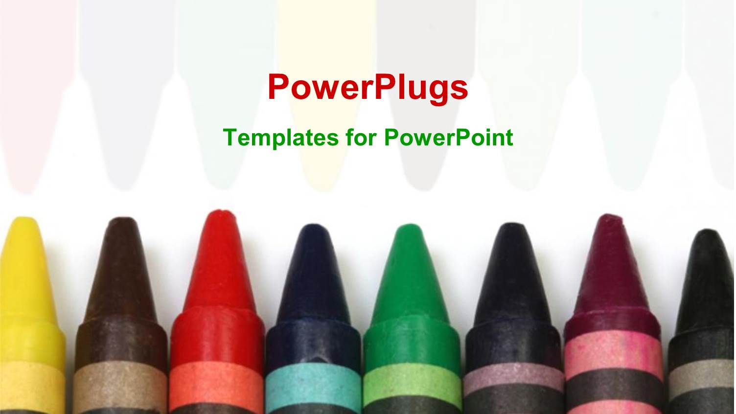 Colored Crayons Lined Up for Drawing on White Surface