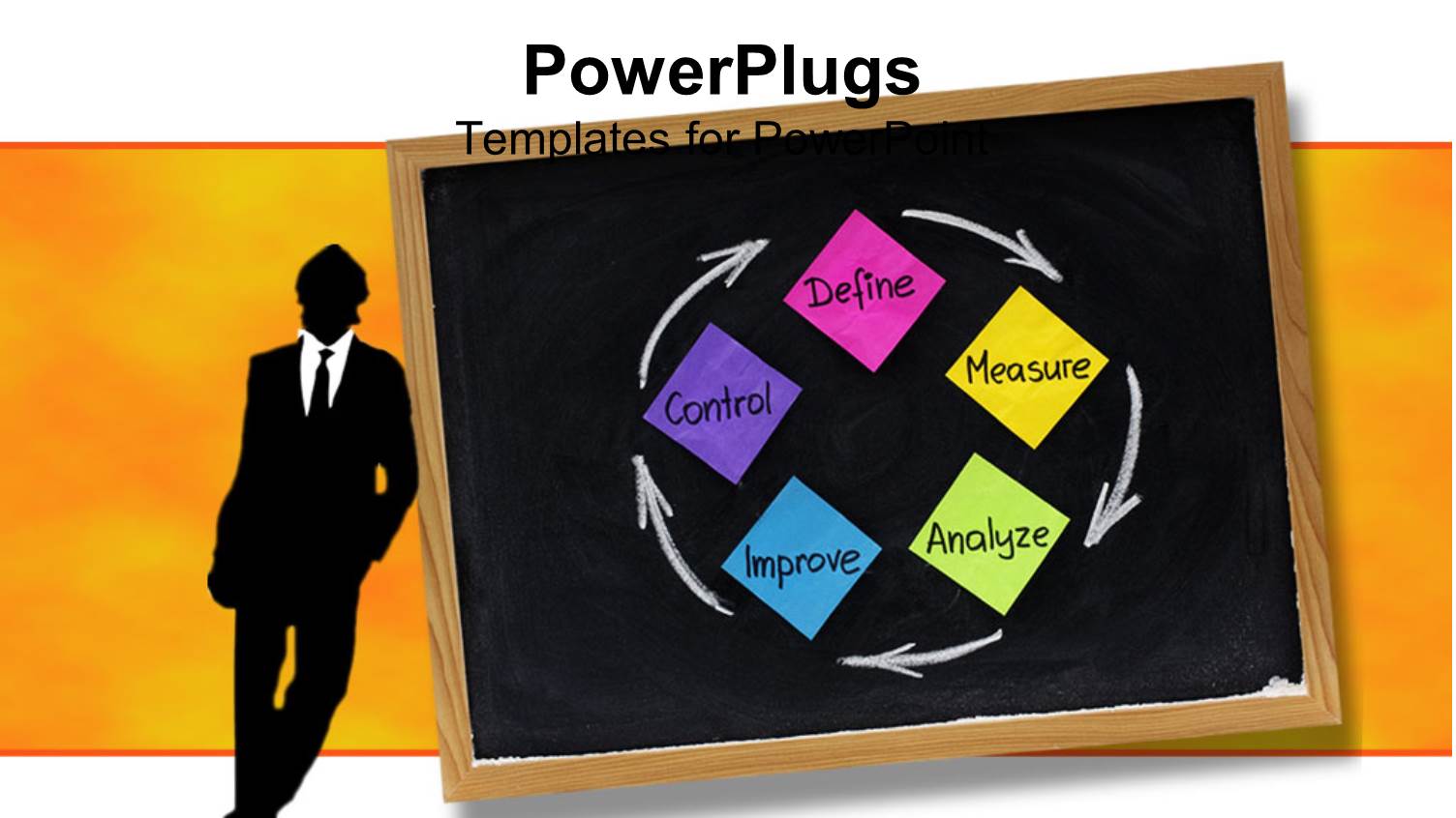 Colorful Continuous Improvement Process or Cycle