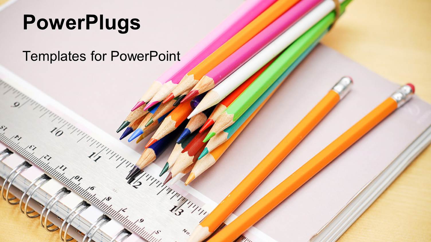 a Lot of Color Pencils with Register in the Background