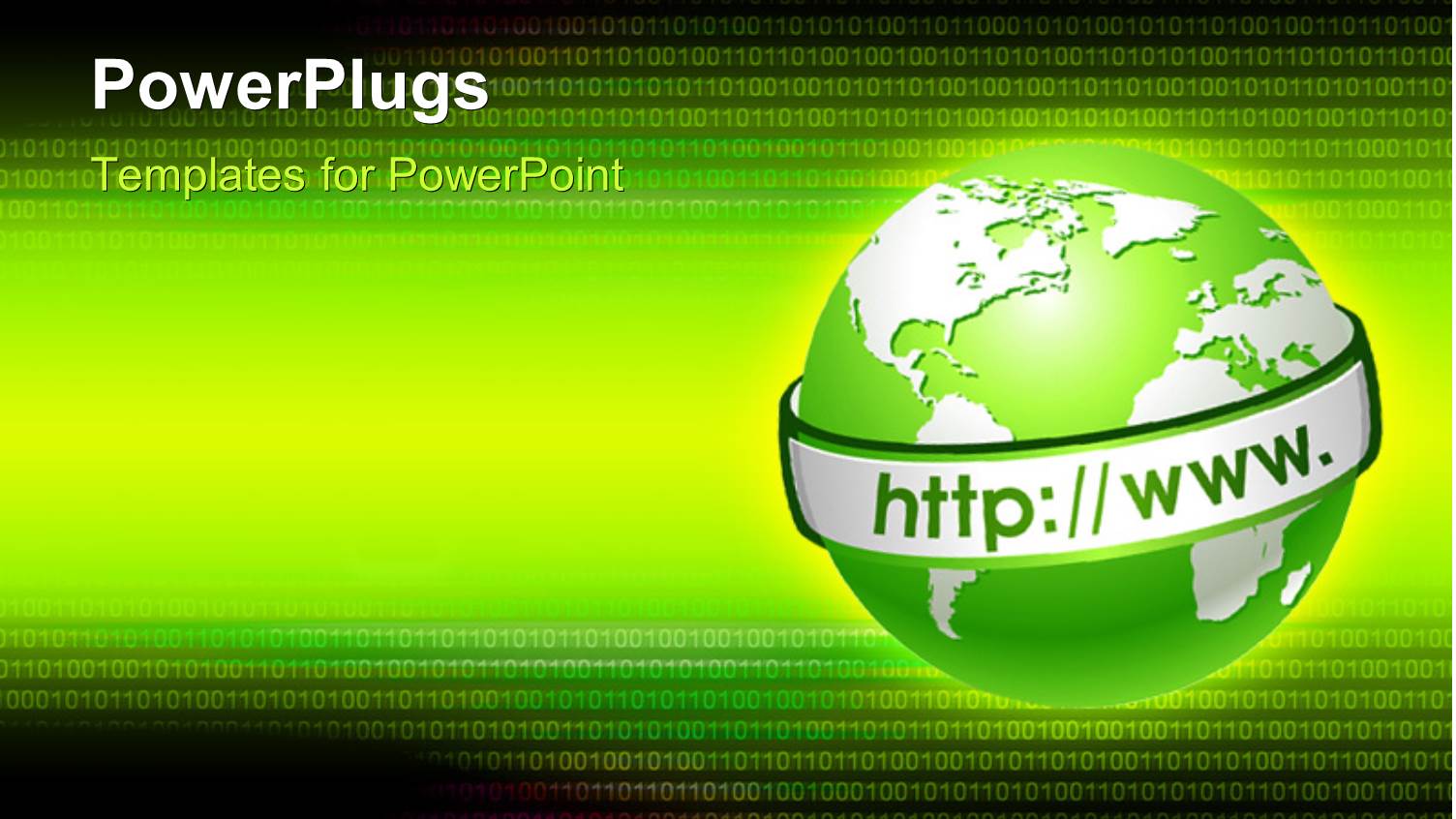 Communication Depiction with Binary Numbers in Background and WWW Around Globe