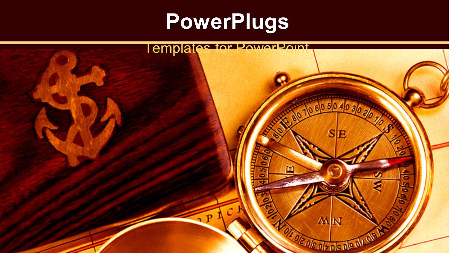 a Compass with its Cover in the Background