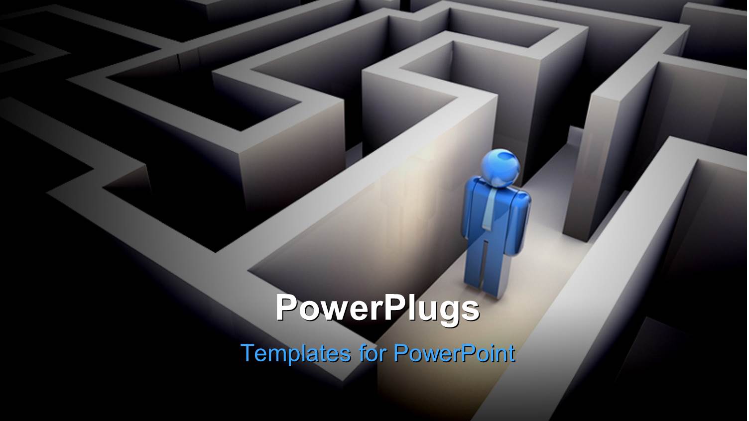 a Complex Puzzle in the Background with a Person