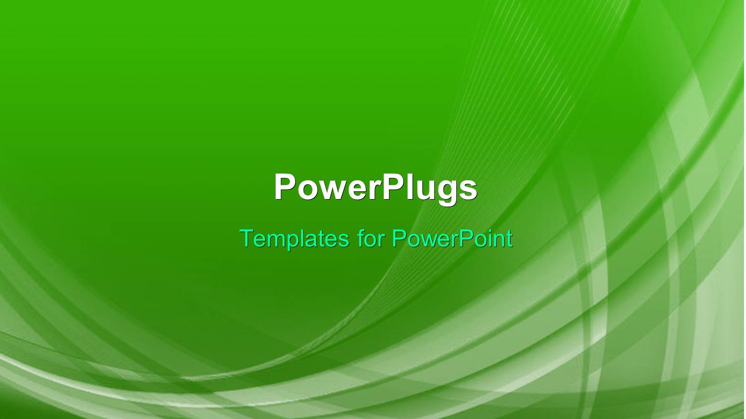 Composition of Abstract Curved Lines on a Green Background