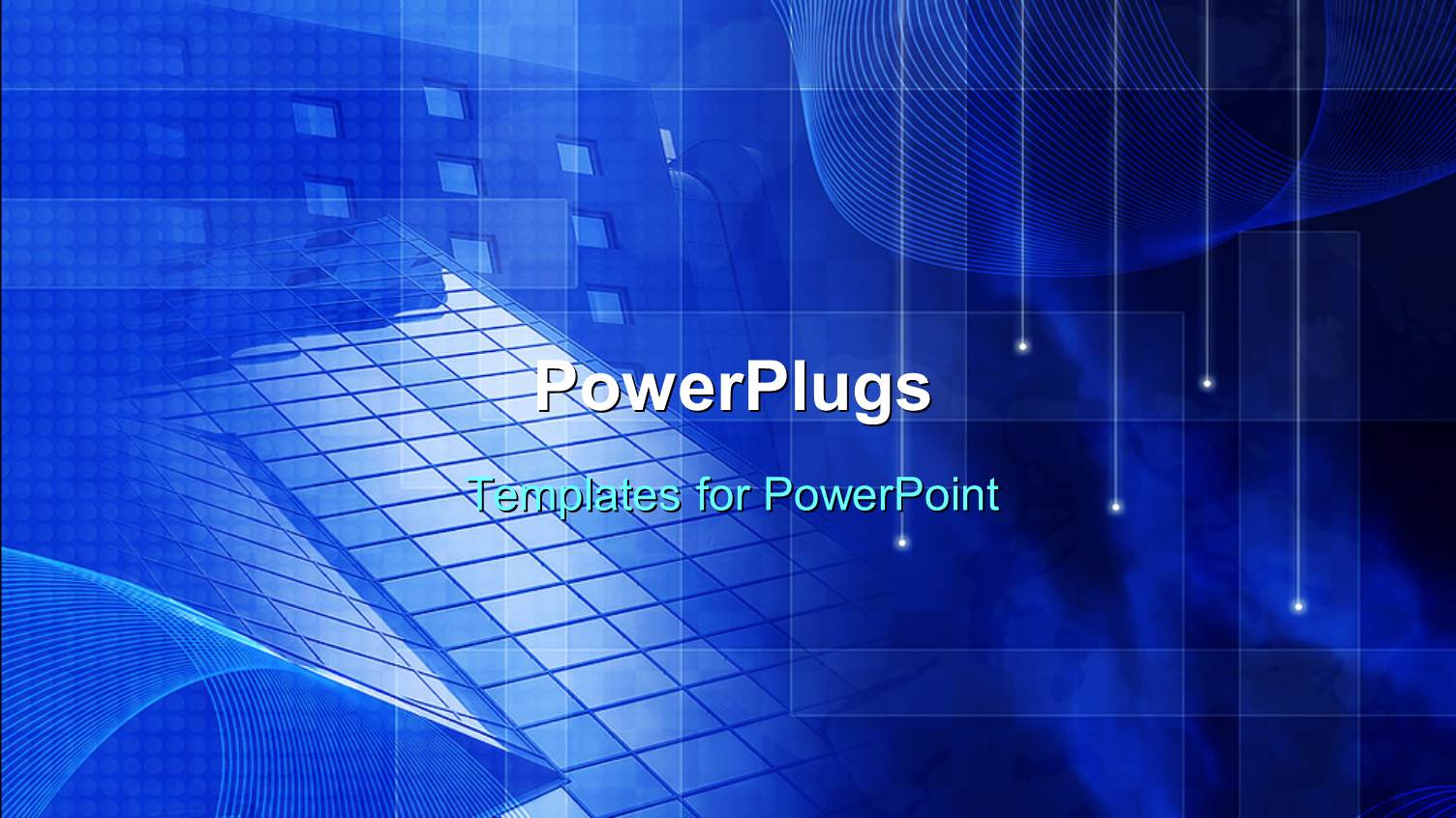 a Bluish Background with Various Objects