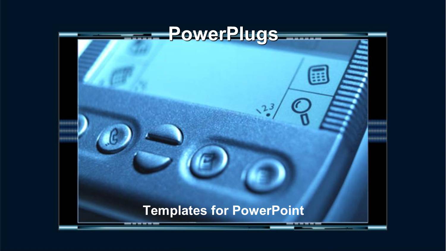 a Computer Related Machine with Dark Background