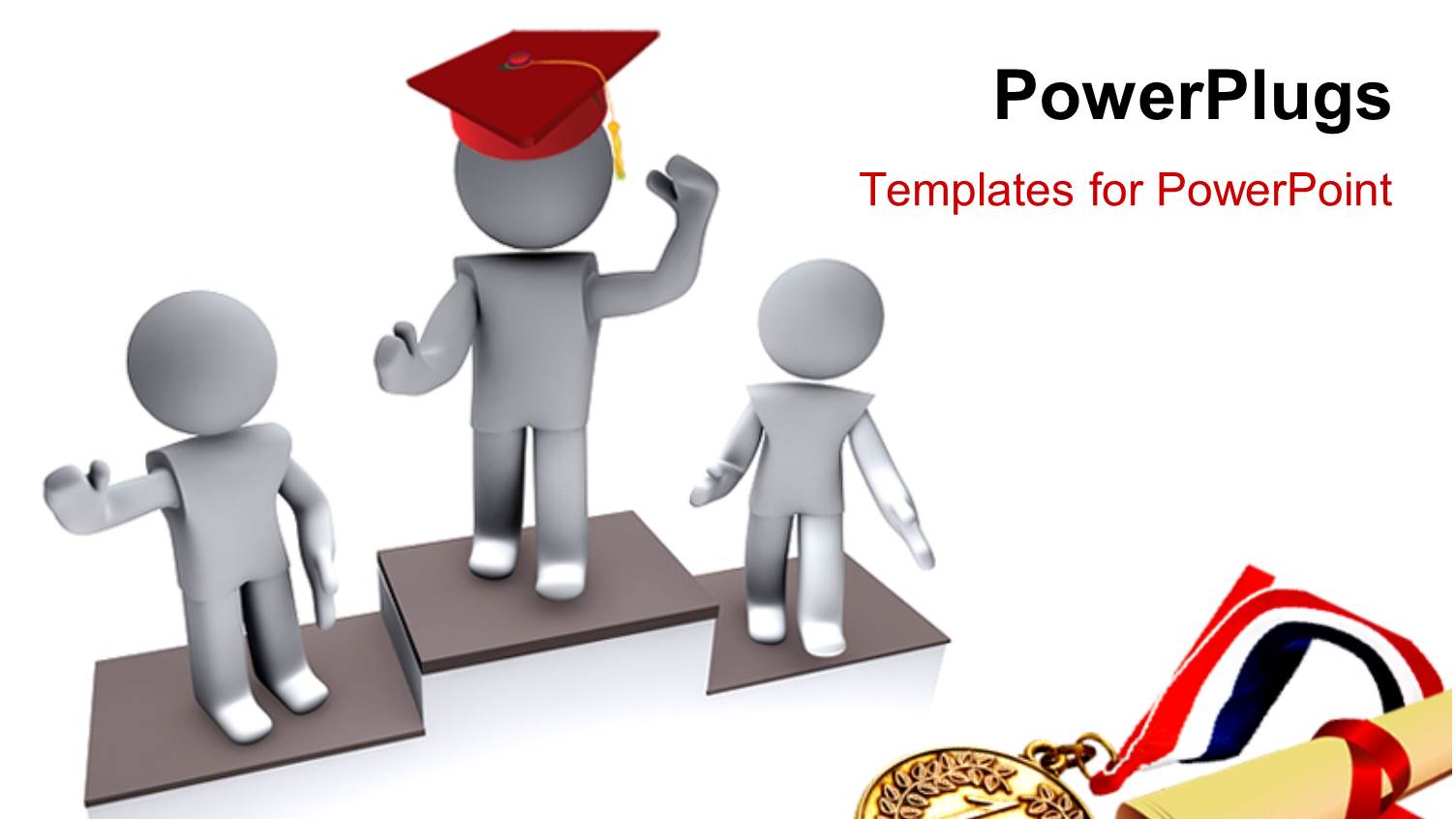 Concept of Competition and Winners , with Medal and Degree