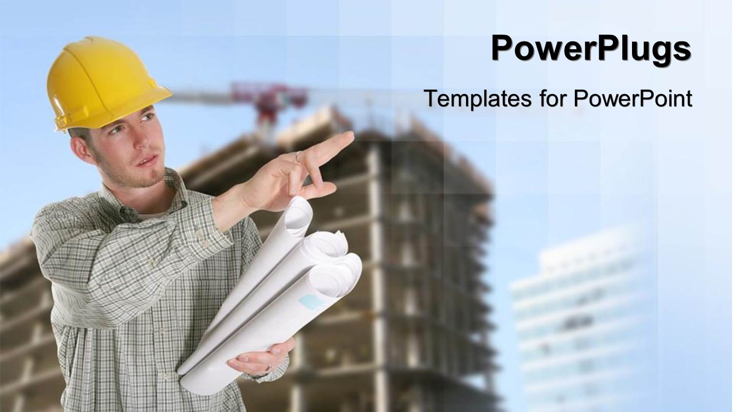 Construction Worker Busy in Working with Cranes and Buildings Around