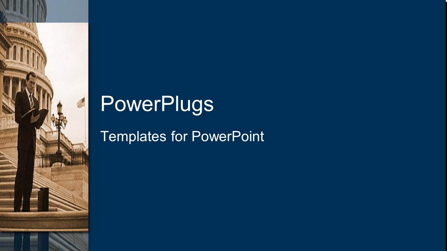 Corporately Dressed Adult Male in Front of a High Building