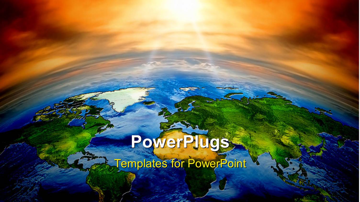 all Countries in the World on Planet Earth with Sunset