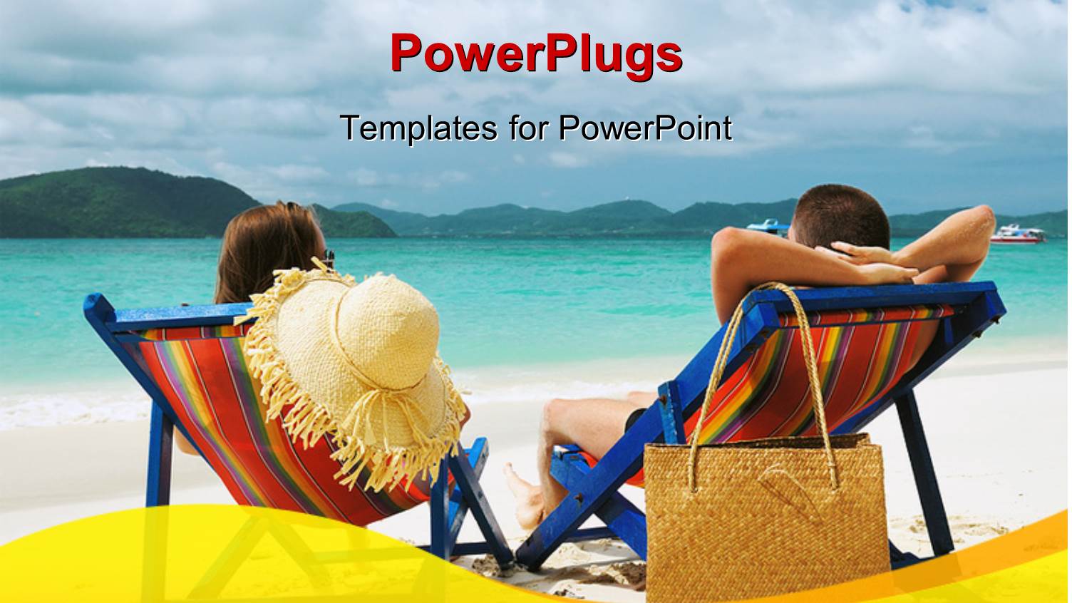 a Couple Enjoying on the Beach with Sea in the Background