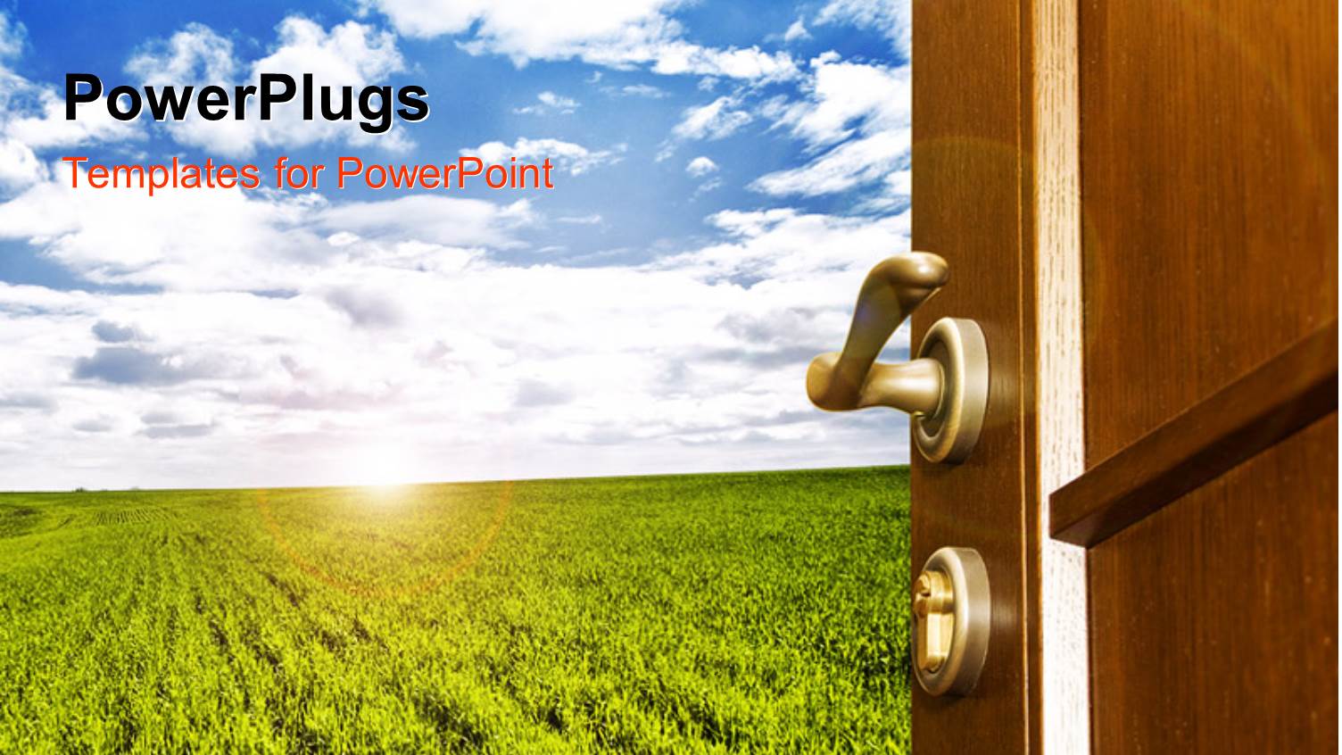 a Crop with a Number of Clouds