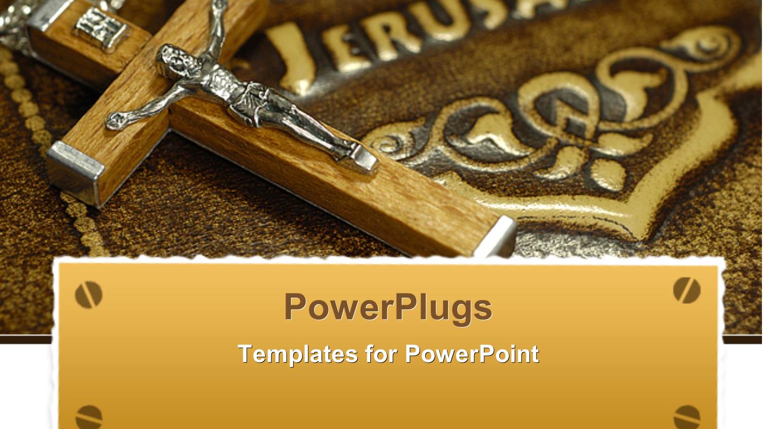 Crucifix with Wooden Cross and Metal Jesus 