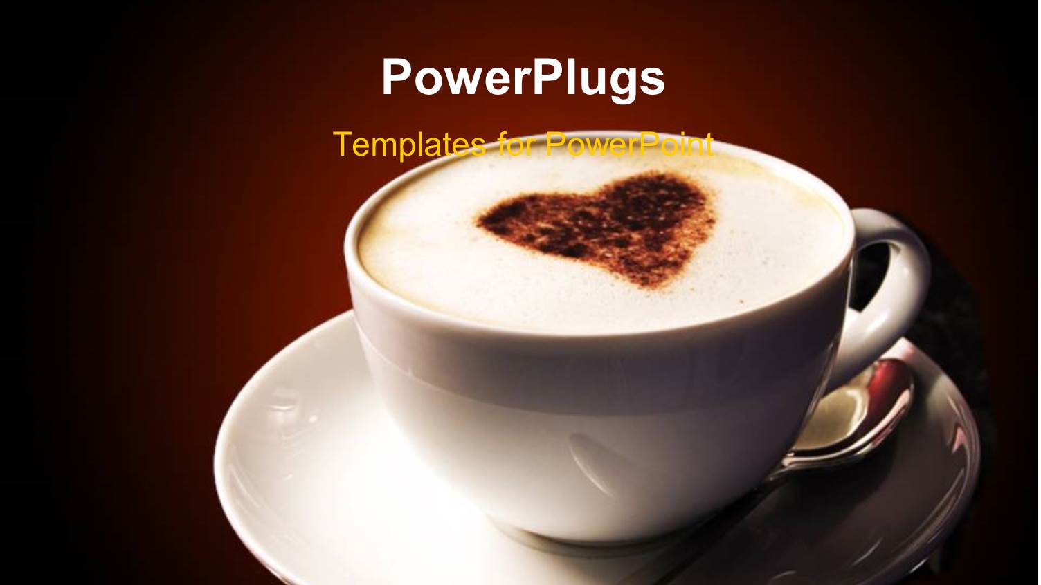 a Cup of Coffee with Browish Background