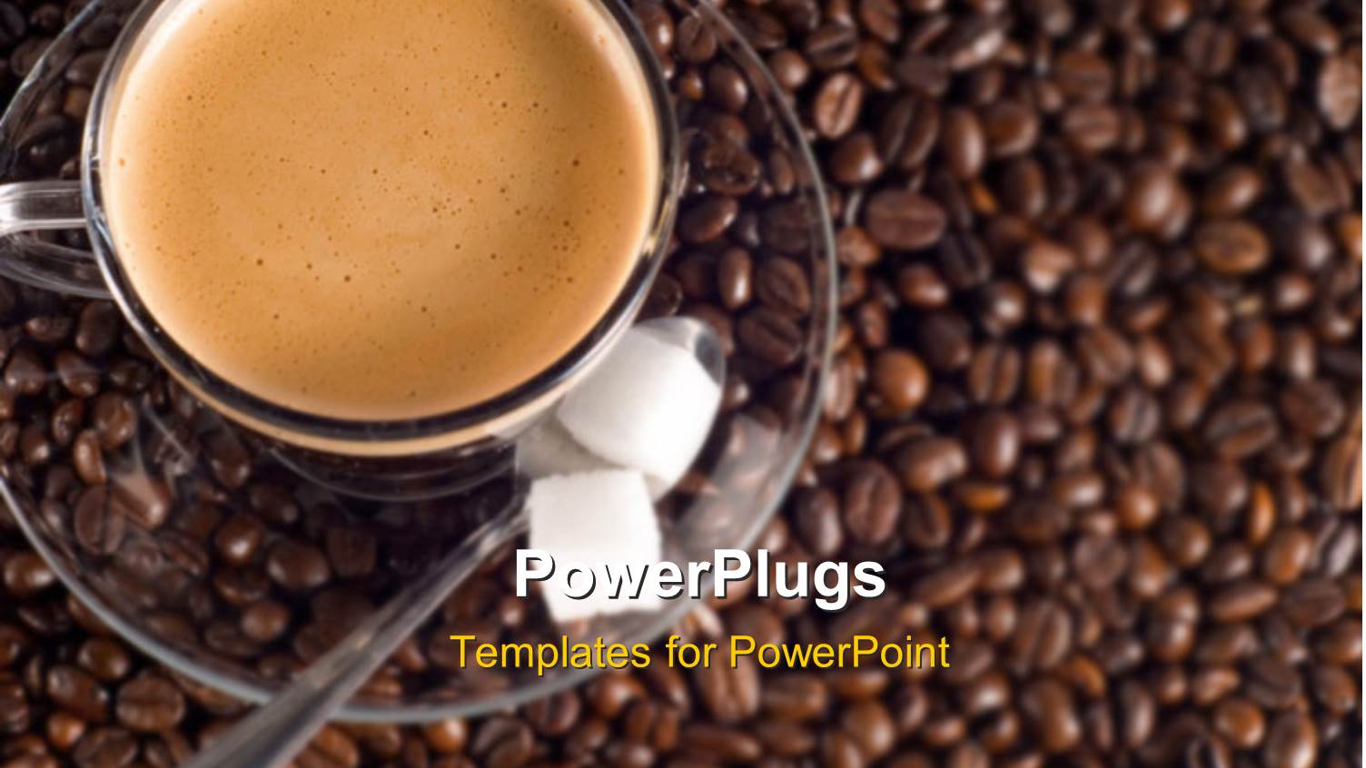 a Cup of Tea with a Lot of Coffee Beans