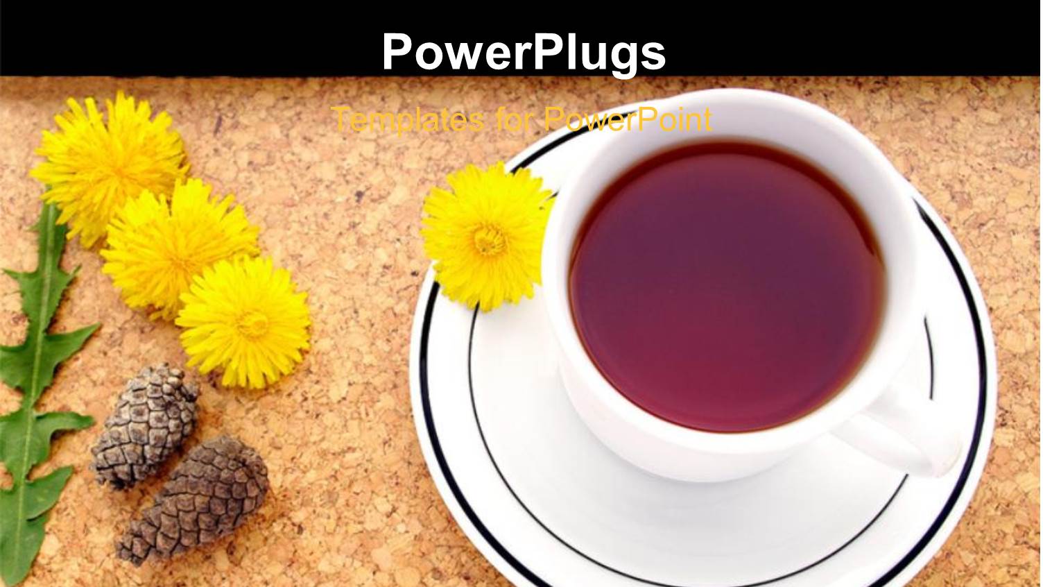 a Cup of Tea with a Number of Flowers