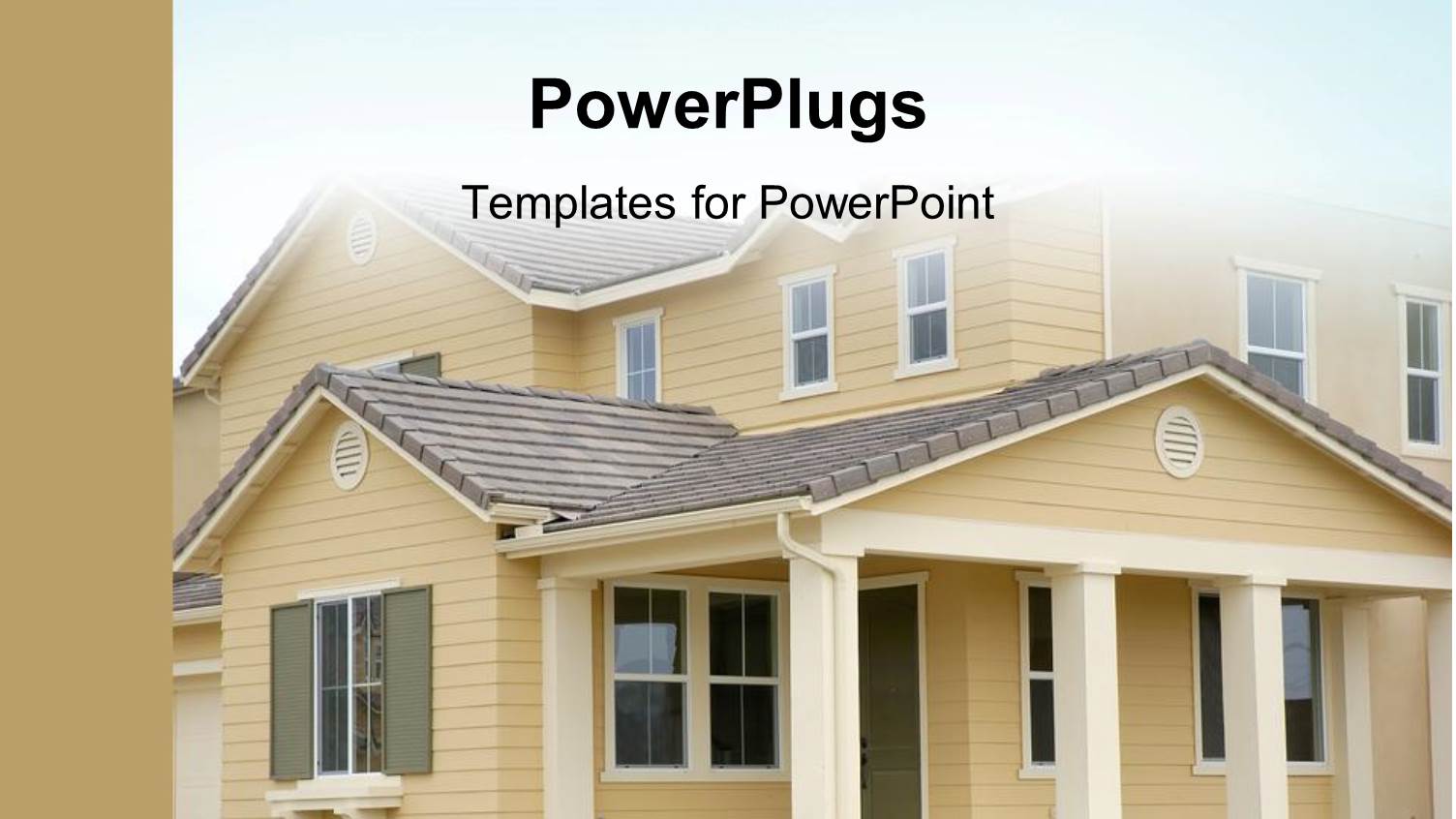 Cute House with Beautiful Flowers in Front