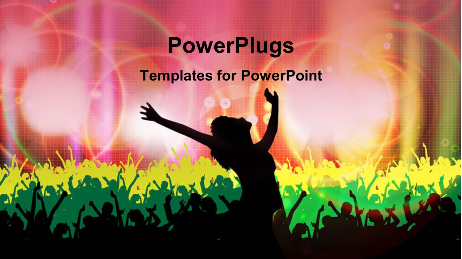 Dancing Silhouettes with Colored Lights