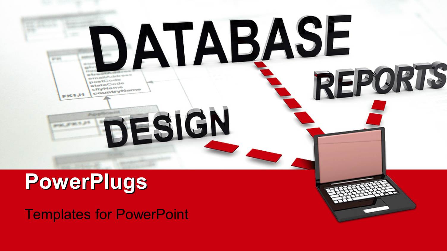 a Laptop with a White Background and Place for Text