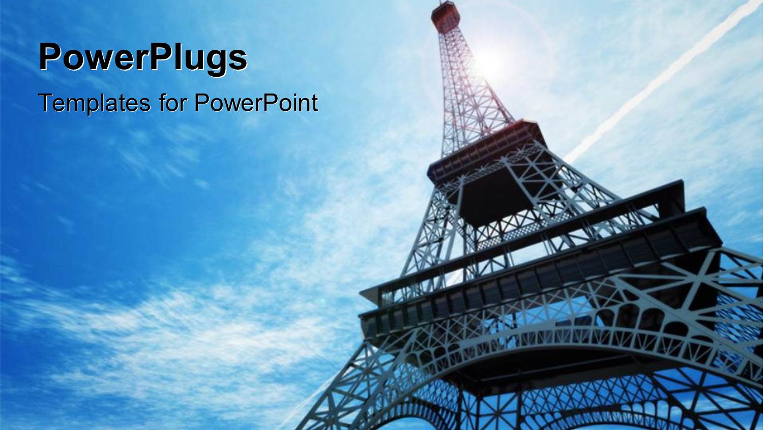 a Day Time View of the Eiffel Tower in Paris