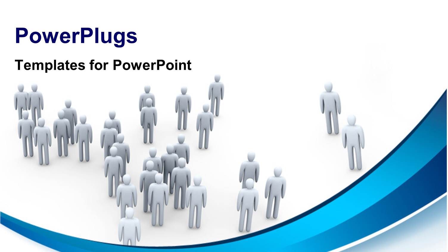 Depiction of 3D Men Walking in Different Directions on White Background