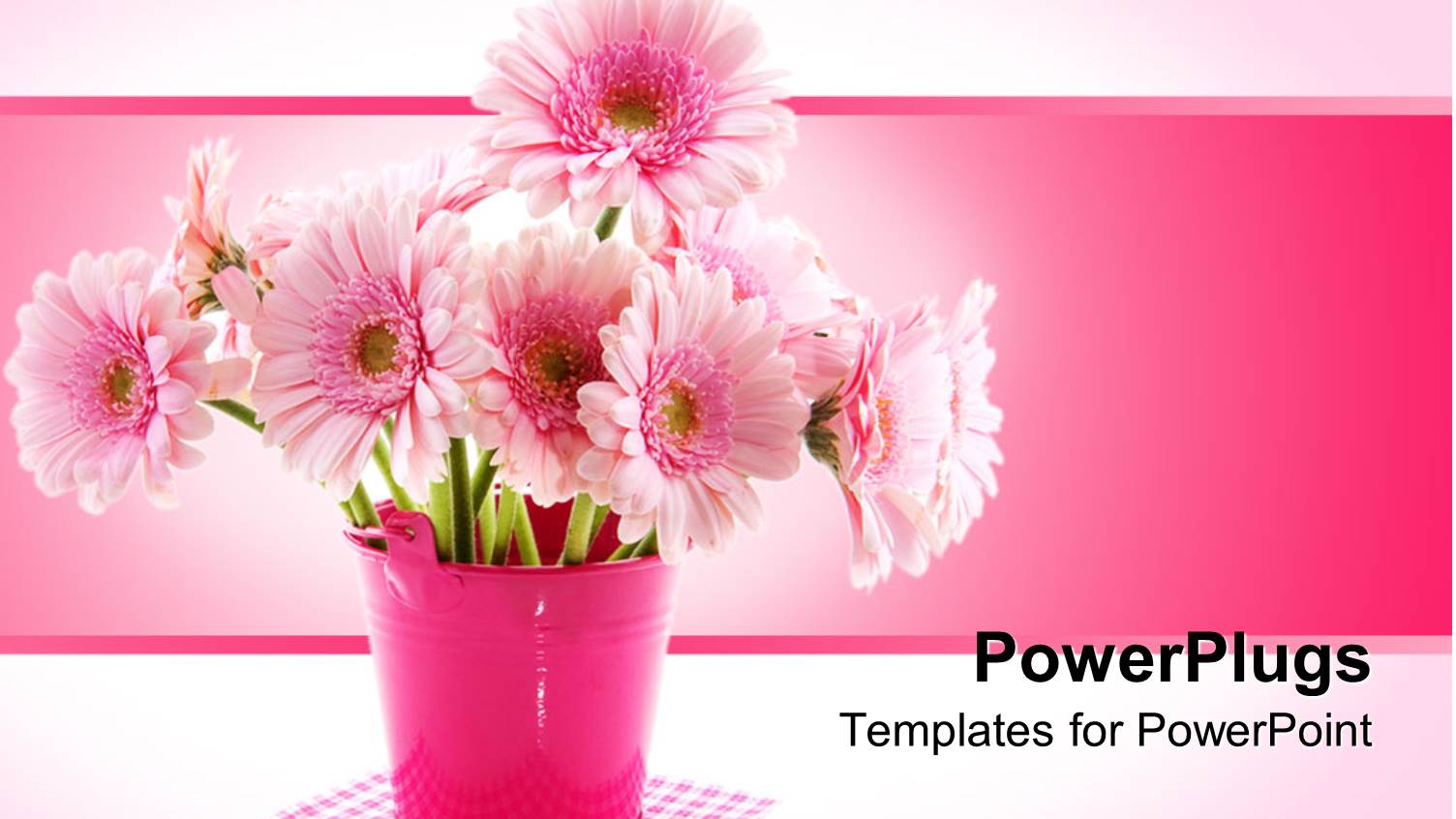 a Depiction of a Beautiful Flower Pot with Pinkish Background