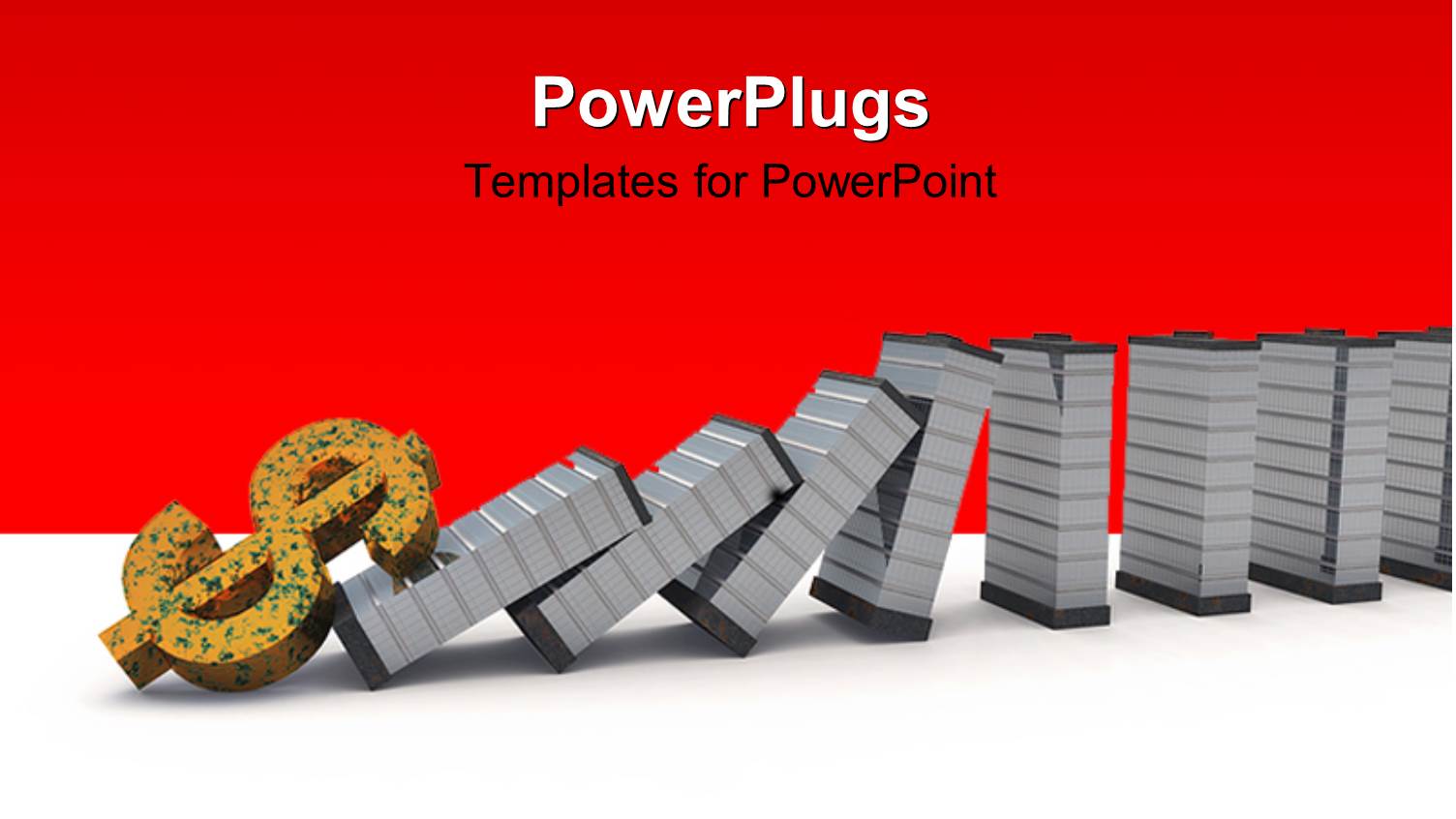 Depiction of Dollar Fall Affecting the Real Estate Market