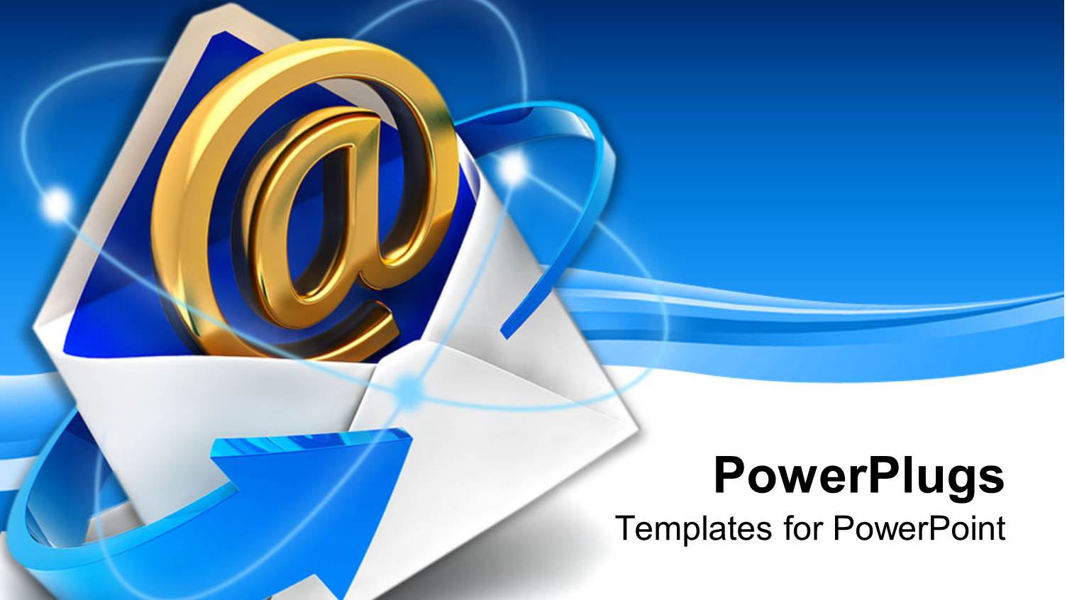 a Depiction of an Email Along with Digital Background