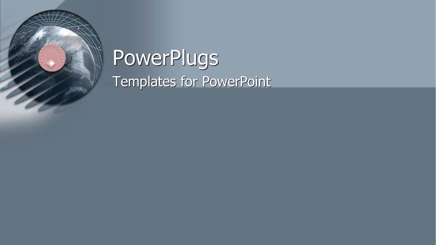 Depiction of Global Communication with Earth Globe in Blue Background