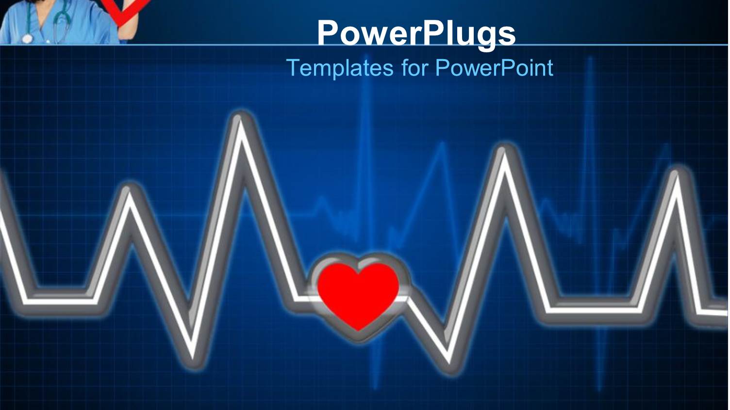 a Depiction of Heartbeat Line Along with a Heart in the Middle
