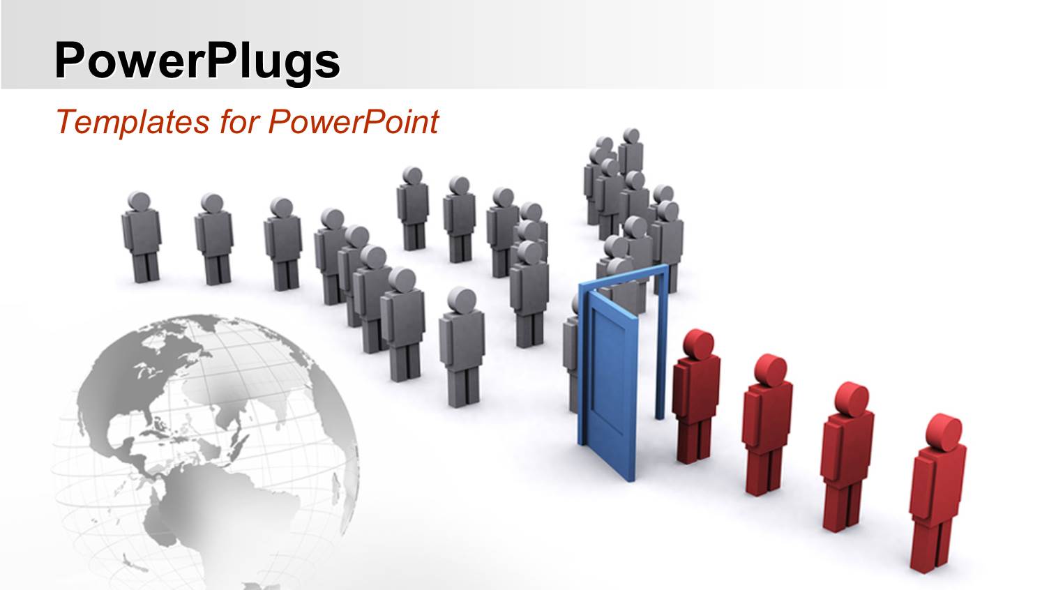 Depiction of Life Changes with Blue Door of Changes