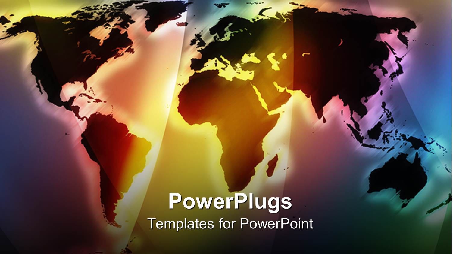 a Depiction of the Map of Earth in Various Colors