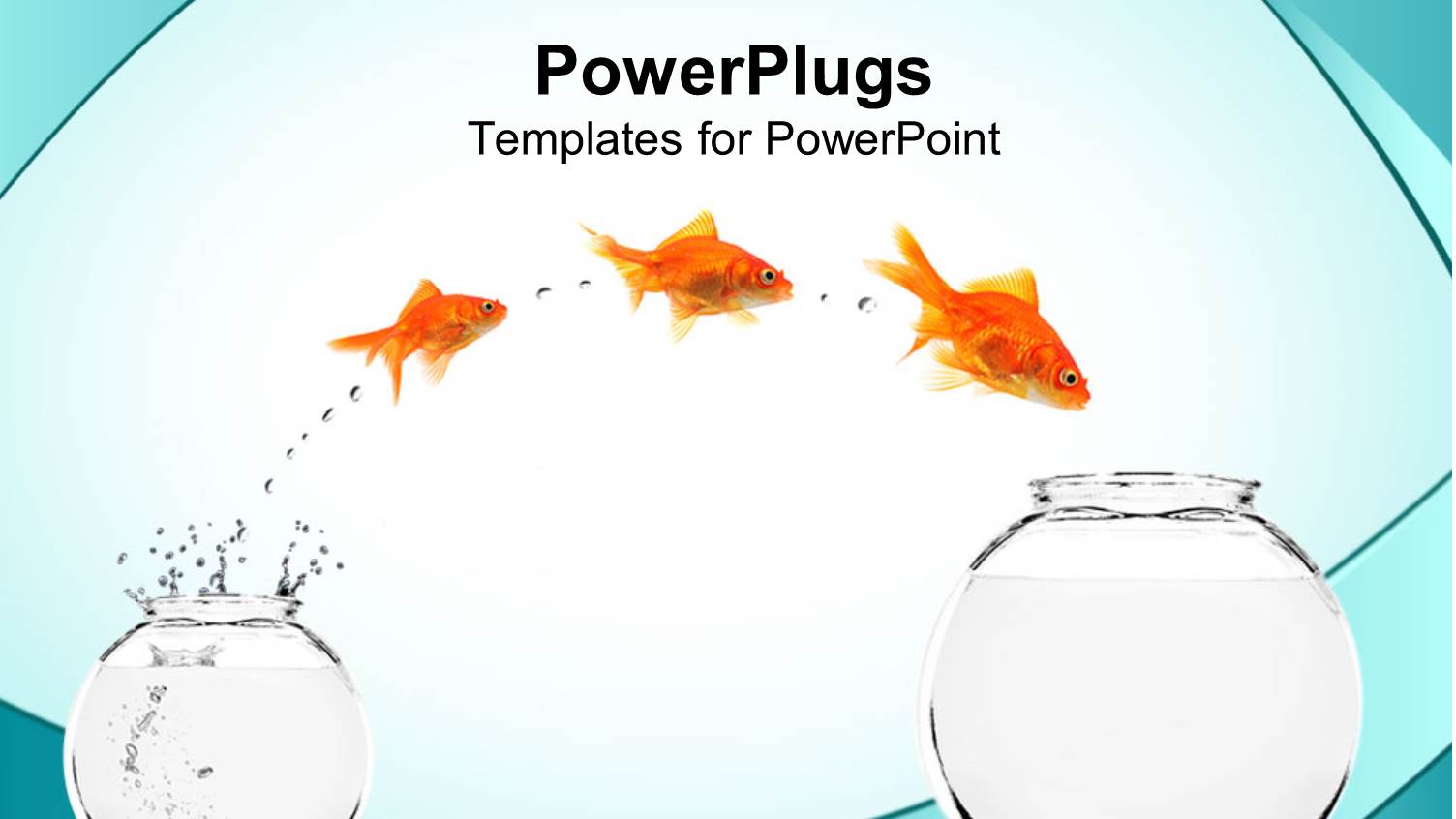 the Depiction of Motivation with a Fish Jumping from One Place to Another