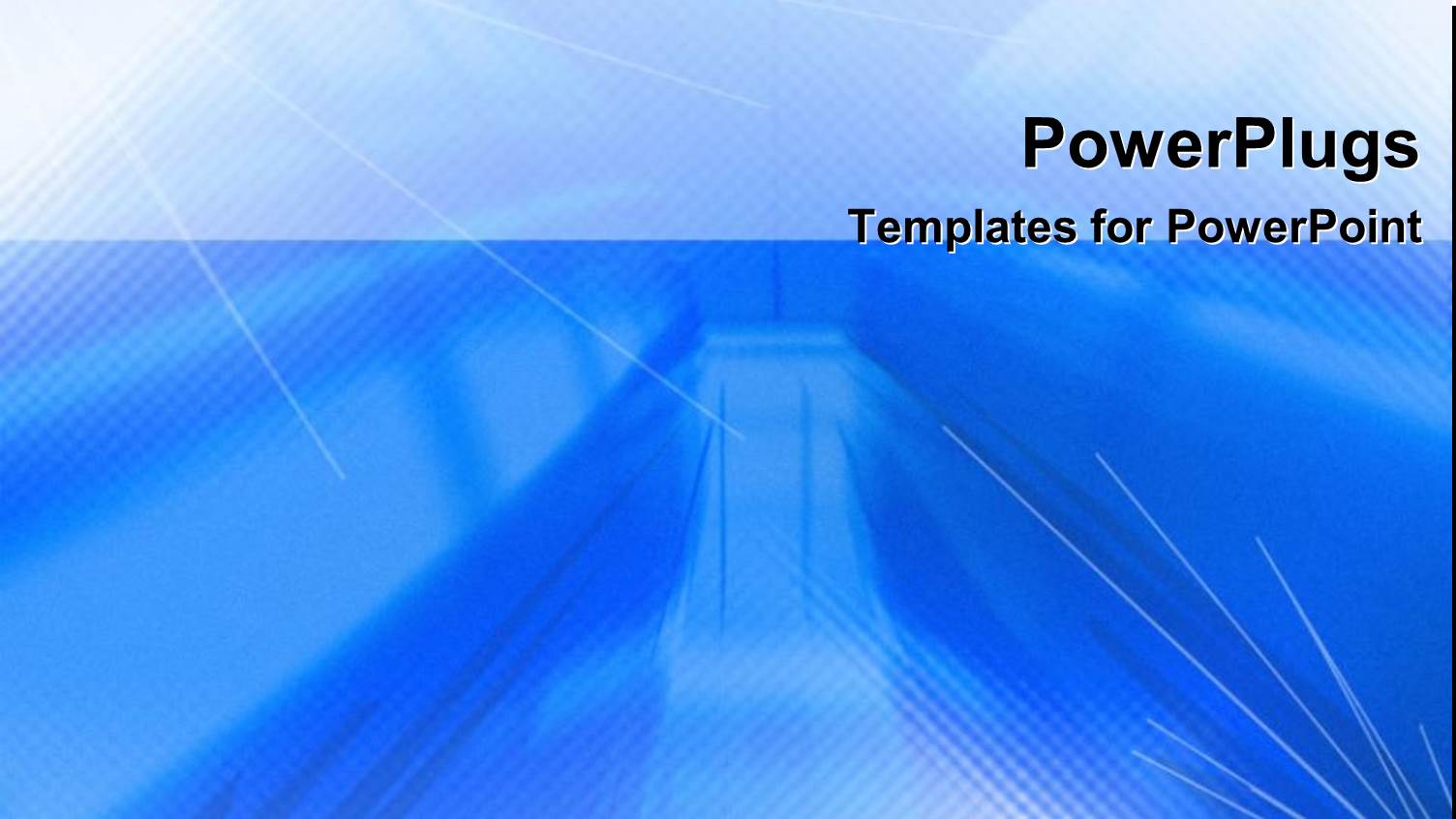 Depiction of  a Plain Blue and White Background Block