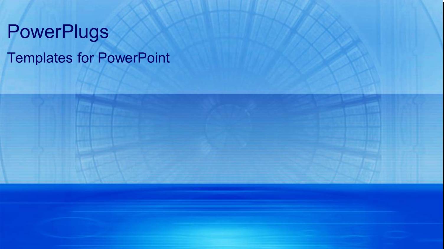 Depiction of  a Plain Blue and White Background Block