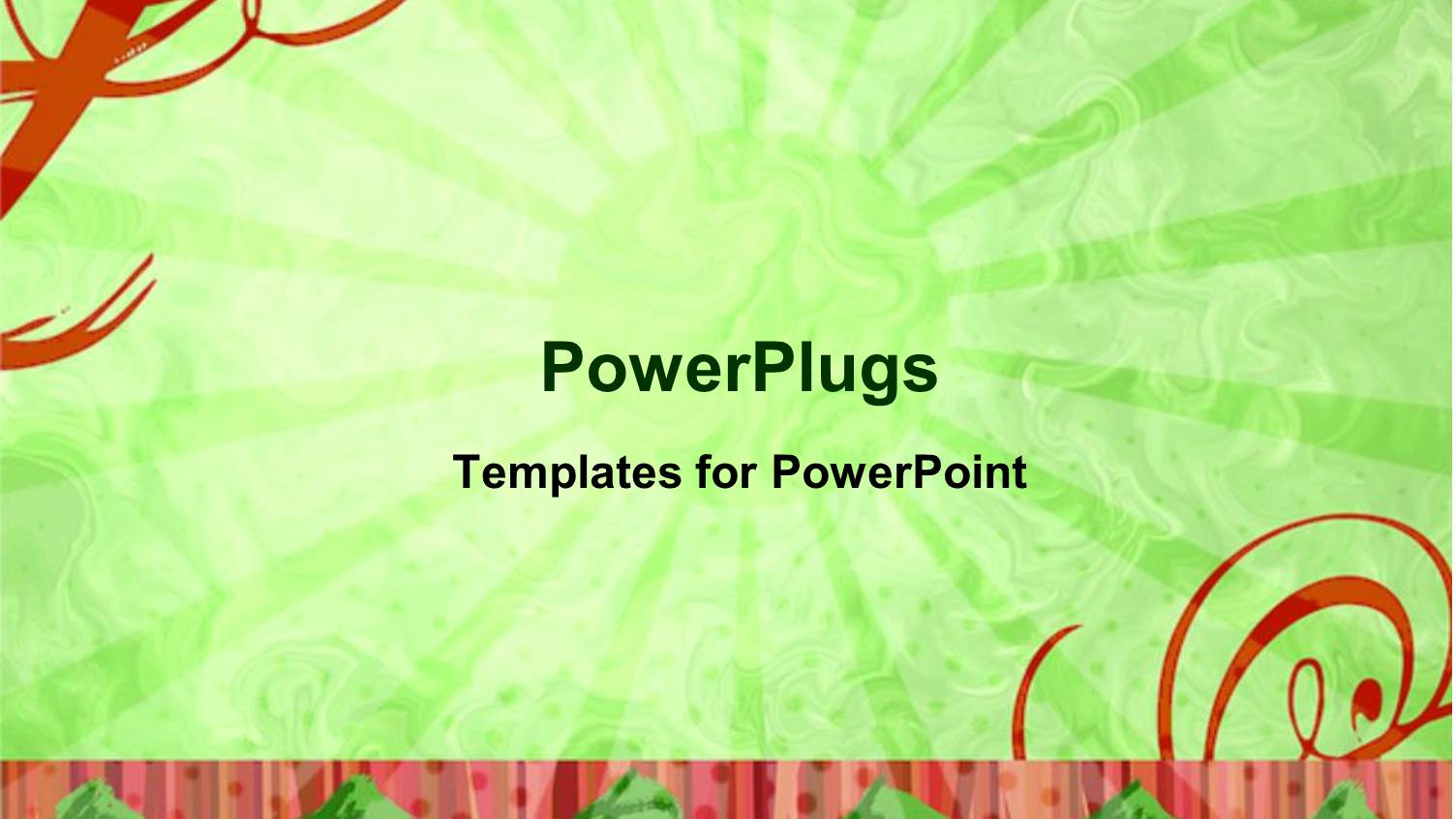 Depiction of a Plain Green Background with Trees and Dots