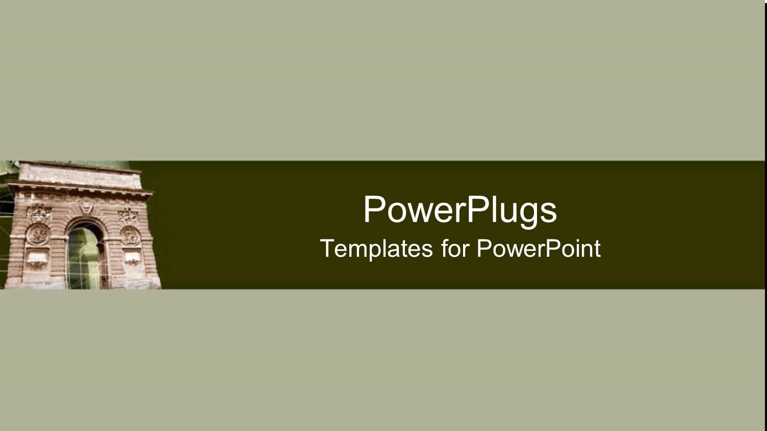 Depiction of a Plain Grey Background with a House