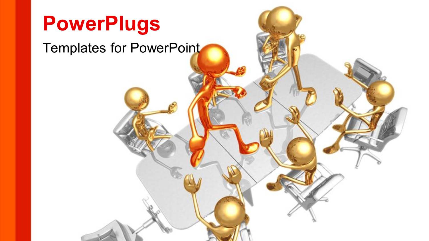 Depiction of Poor Leadership with Leader Fighting Follower on Conference Table