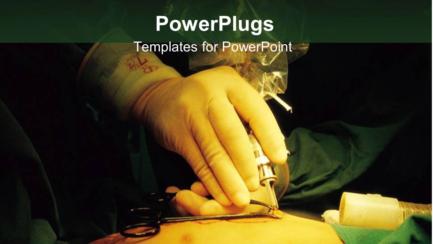 a Depiction of a Surgeon Checking the Patient for Operation