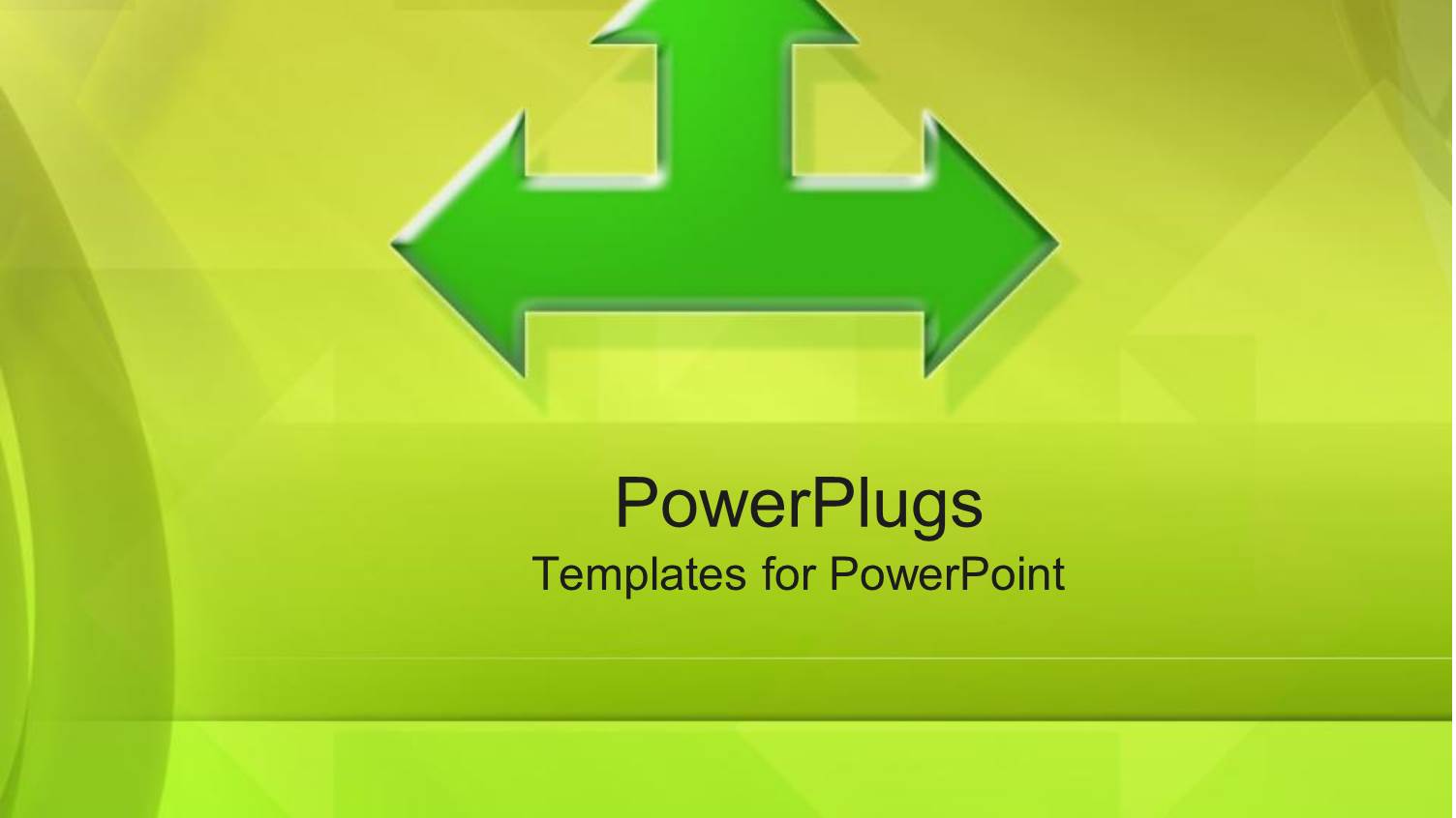 Depiction of Three Arrows Pointing in Three Different Directions 
