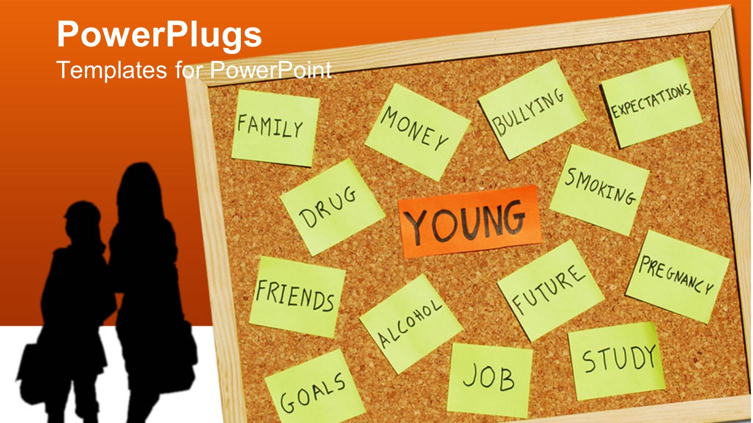 Depiction of Two Young Ladies with Lots of Post it Stamps